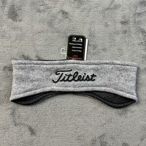 Titleist Golf Headband Merino Wool Ear Warmer‎ Grey Outdoors Performance NEW